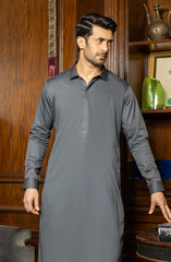 MEN KAMEEZ SHALWAR CHARCOAL