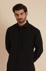 MEN KAMEEZ SHALWAR BLACK