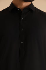 MEN KAMEEZ SHALWAR BLACK