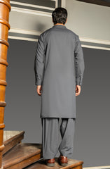 MEN KAMEEZ SHALWAR CHARCOAL