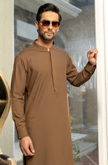 MEN KAMEEZ SHALWAR KHAKI