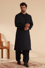 MEN KAMEEZ SHALWAR NAVY BLUE