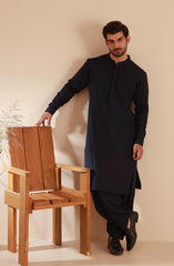 MEN KAMEEZ SHALWAR NAVY BLUE
