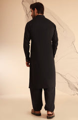 MEN KAMEEZ SHALWAR BLACK