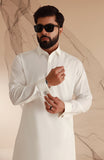 MEN KAMEEZ SHALWAR OFF WHITE