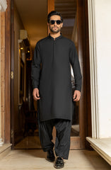 MEN KAMEEZ SHALWAR BLACK