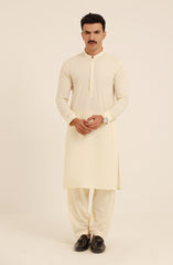 MEN KAMEEZ SHALWAR CREAM