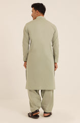 MEN KAMEEZ SHALWAR SEE GREEN