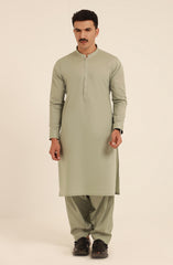 MEN KAMEEZ SHALWAR SEE GREEN