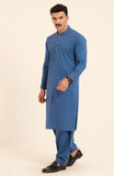 MEN KAMEEZ SHALWAR INK BLUE