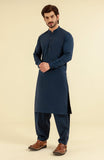 MEN KAMEEZ SHALWAR NAVY BLUE