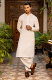 MEN KAMEEZ SHALWAR OFF WHITE