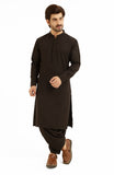 WINTER'24 MEN KAMEEZ SHALWAR CHOCOLATE