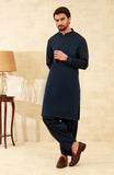 MEN KAMEEZ SHALWAR NAVY BLUE