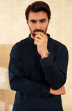 MEN KAMEEZ SHALWAR NAVY BLUE