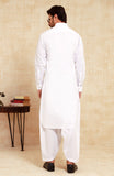 MEN KAMEEZ SHALWAR WHITE