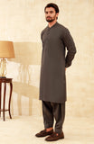 MEN KAMEEZ SHALWAR CHARCOAL