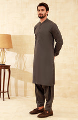 MEN KAMEEZ SHALWAR CHARCOAL