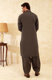 MEN KAMEEZ SHALWAR CHARCOAL