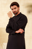 MEN KAMEEZ SHALWAR BLACK