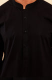 MEN KAMEEZ SHALWAR BLACK