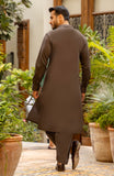 MEN KAMEEZ SHALWAR CHOCOLATE