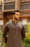 MEN KAMEEZ SHALWAR CHOCOLATE