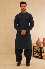 MEN KAMEEZ SHALWAR DEEP BLUE