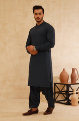 MEN KAMEEZ SHALWAR DEEP BLUE