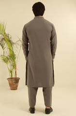 MEN KAMEEZ SHALWAR DARK GREY