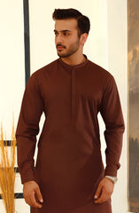 MAROON 100% COTTON KAMEEZ SHALWAR