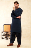 MEN KAMEEZ SHALWAR NAVY BLUE