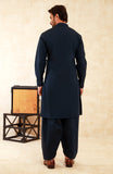 MEN KAMEEZ SHALWAR NAVY BLUE