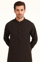 BLACK BLENDED KAMEEZ SHALWAR