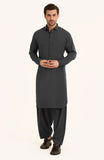 WINTER'24 MEN KAMEEZ SHALWAR CHARCOAL