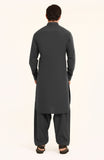 WINTER'24 MEN KAMEEZ SHALWAR CHARCOAL