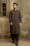 WINTER'24 MEN KAMEEZ SHALWAR CHOCOLATE BROWN