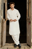 WINTER'24 MEN KAMEEZ SHALWAR OFF WHITE