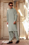 WINTER'24 MEN KAMEEZ SHALWAR SEA GREEN