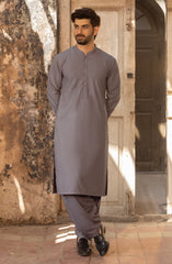 TEA PINK BLENDED KAMEEZ SHALWAR