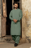 WINTER'24 MEN KAMEEZ SHALWAR SAGE GREEN