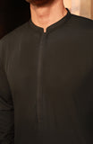 WINTER'24 MEN KAMEEZ SHALWAR DARK CHOCOLATE