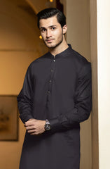 CHARCOAL 100% COTTON KAMEEZ SHALWAR