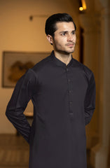 CHARCOAL 100% COTTON KAMEEZ SHALWAR