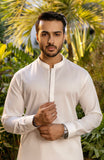 MEN KAMEEZ SHALWAR OFF WHITE