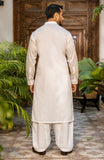 MEN KAMEEZ SHALWAR OFF WHITE