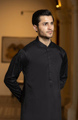 CHARCOAL 100% COTTON KAMEEZ SHALWAR