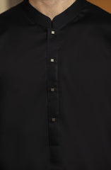 CHARCOAL 100% COTTON KAMEEZ SHALWAR