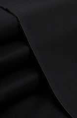 MTJ BLACK BLENDED UNSTITCHED
