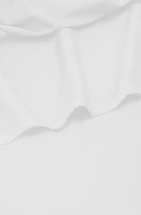 MTJ WHITE BLENDED UNSTITCHED